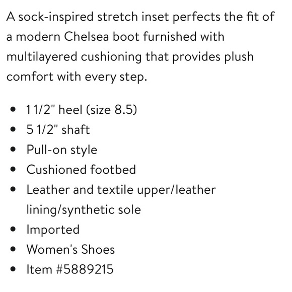 New with Stickers: Gentle Souls Best Chelsea Boot. Size 8.5 or 39.5 - Picture 13 of 15